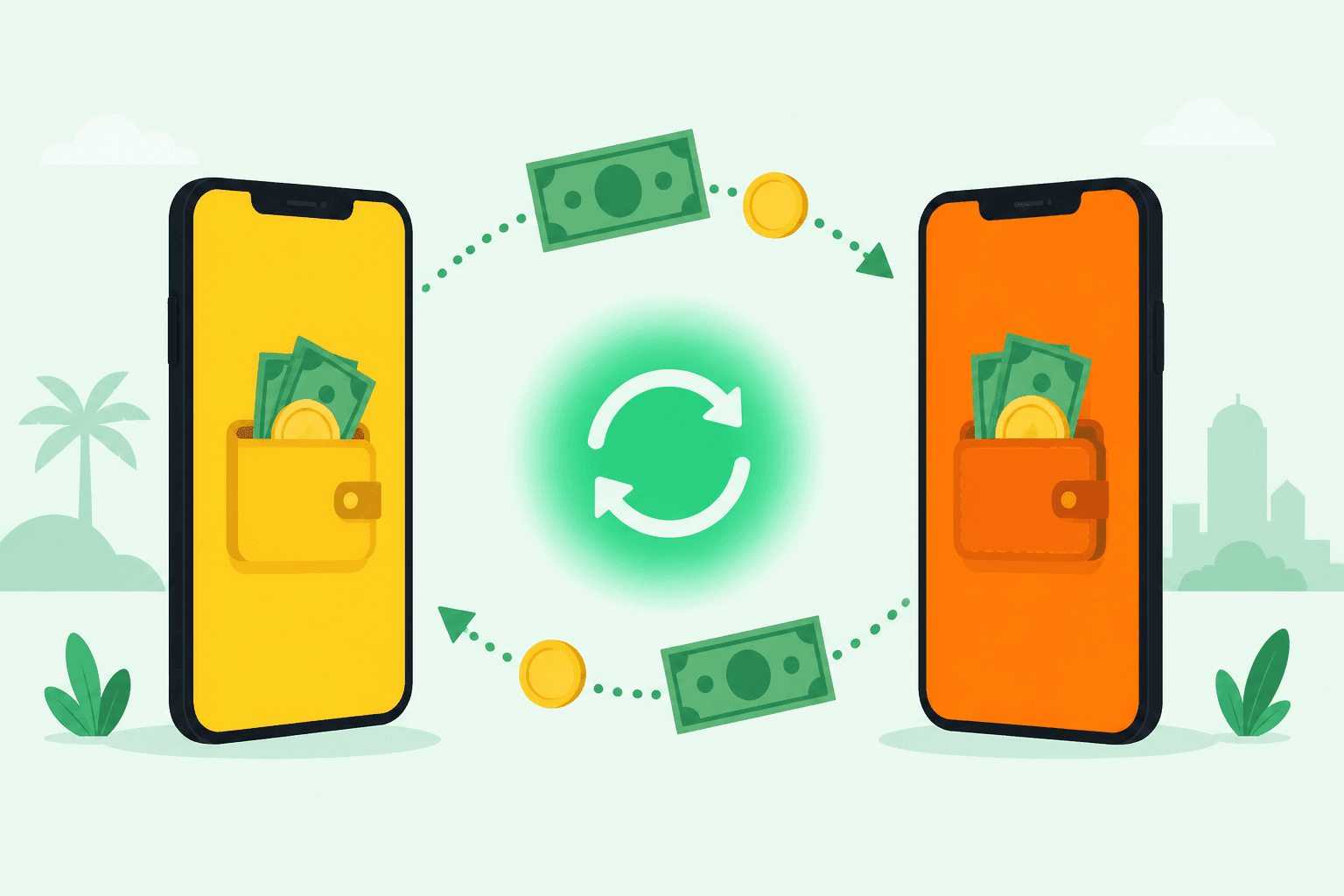 Send money from MTN Mobile Money to Orange Money through LBPay